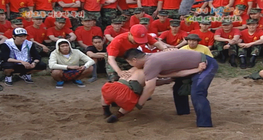 강호동 방송인생 씨름 레전드.GIF | 인스티즈