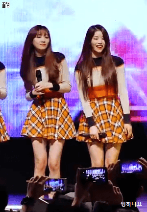 [러블리즈] 과감하게 미주한테 숄더 어택하는 빵떠기 | 인스티즈