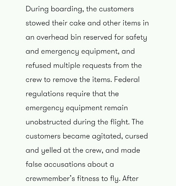 미국 젯블루 항공사 케잌 소동 정리 | 인스티즈