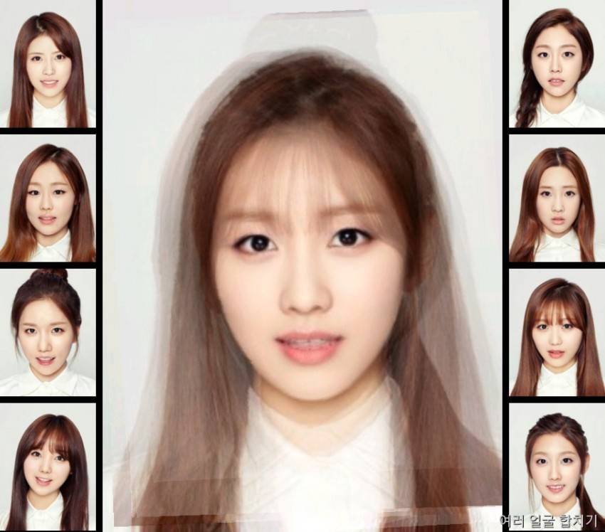 러블리즈 맴버들의 얼굴을 모으면? | 인스티즈