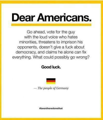 트럼프를 뽑은 미국인들에게(feat.독일인) | 인스티즈