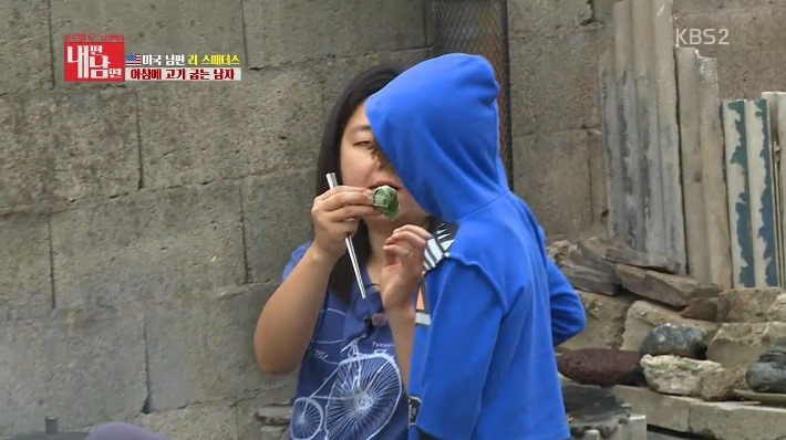 삼겹살은 아침에 먹어야 한다는 미국아재의 신념.jpg | 인스티즈