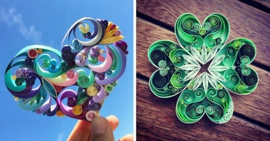 종이작품(말아서&오려서) | 인스티즈