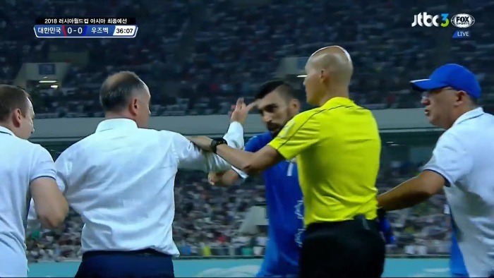 오늘 경기에서 가장 식겁했던 장면.JPG | 인스티즈