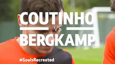 쿠티뉴의 데니스 베르캄프 따라하기 | 인스티즈