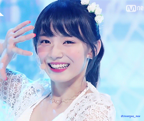 [프로듀스48] 1000% 팀 엔딩요정 보정움짤 | 인스티즈