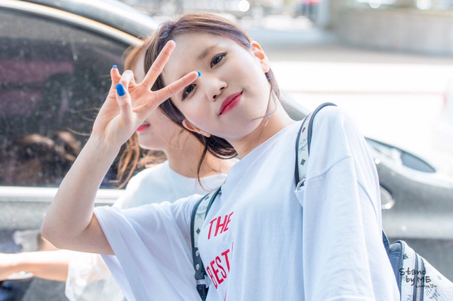 [러블리즈] 더블 1955버거 먹고 와서 명은이 | 인스티즈