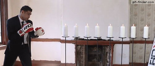 촛불 8개 한번에 끄는 권투선수.gif | 인스티즈