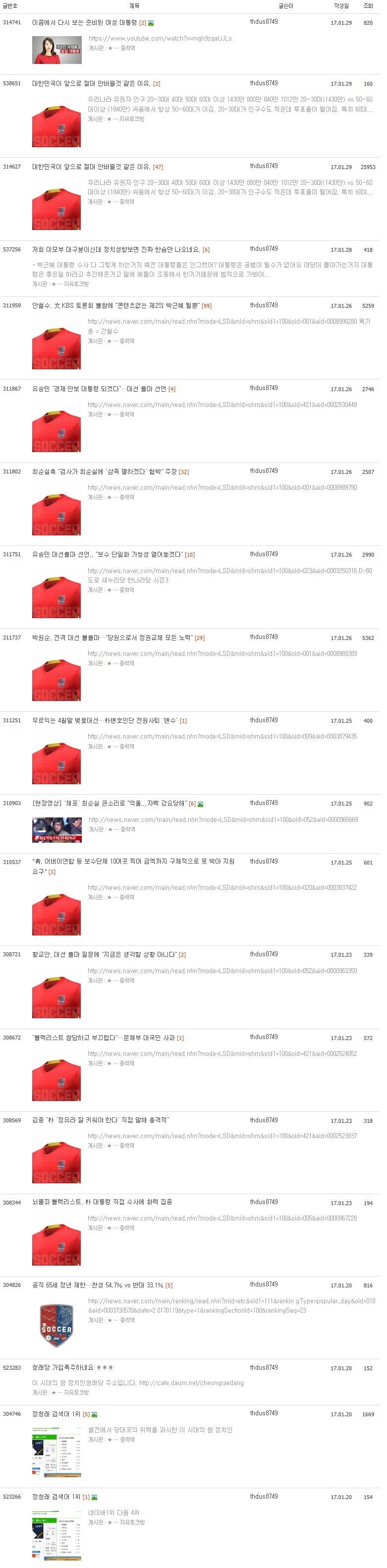 진짜 대단해보이는 어느 문재인지지자 멀티아이디 | 인스티즈