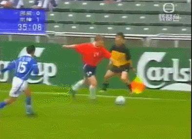 2001 칼스버그컵 대한민국 vs 노르웨이.gif | 인스티즈