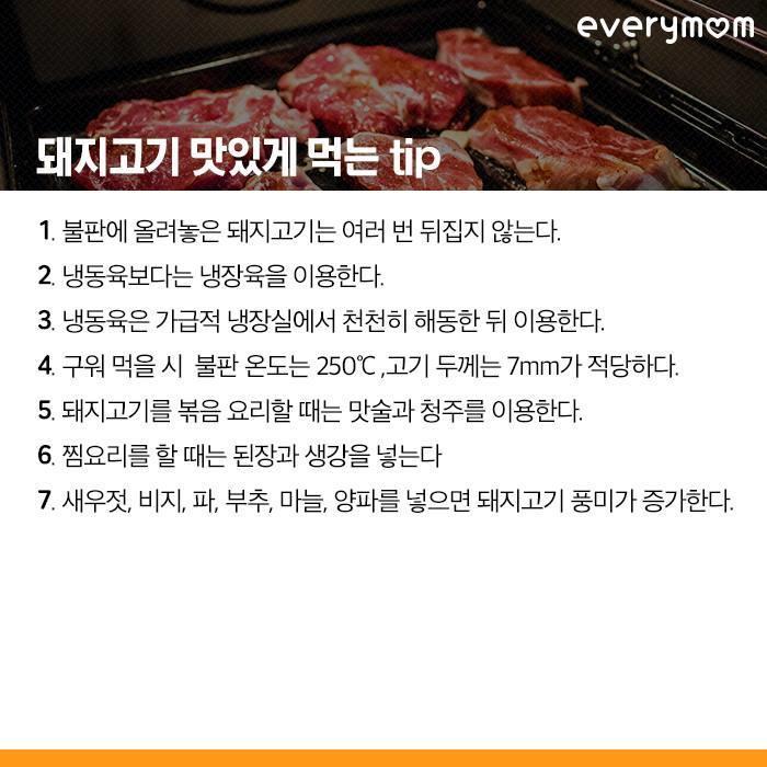 돼지고기의 모든 것 | 인스티즈