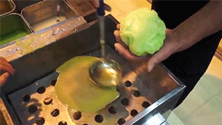 양상추 모형 만드는 모습 | 인스티즈