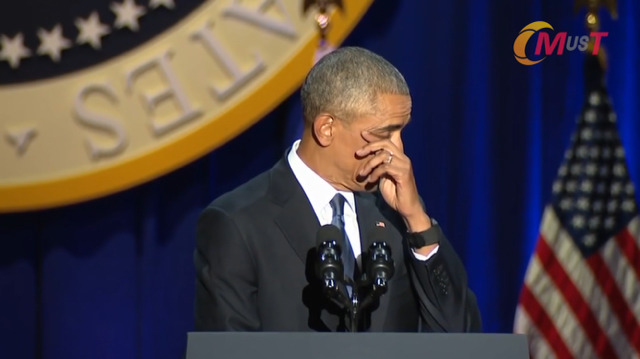 오바마가 마지막 연설중에 아내와 딸에게 전하는 말.jpg | 인스티즈