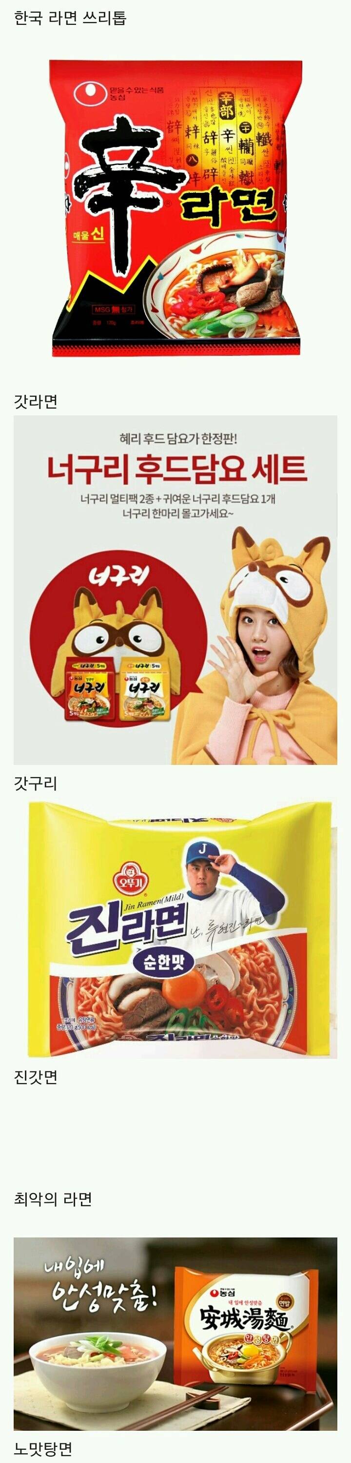 최고의 라면 / 최악의 라면..jpg | 인스티즈