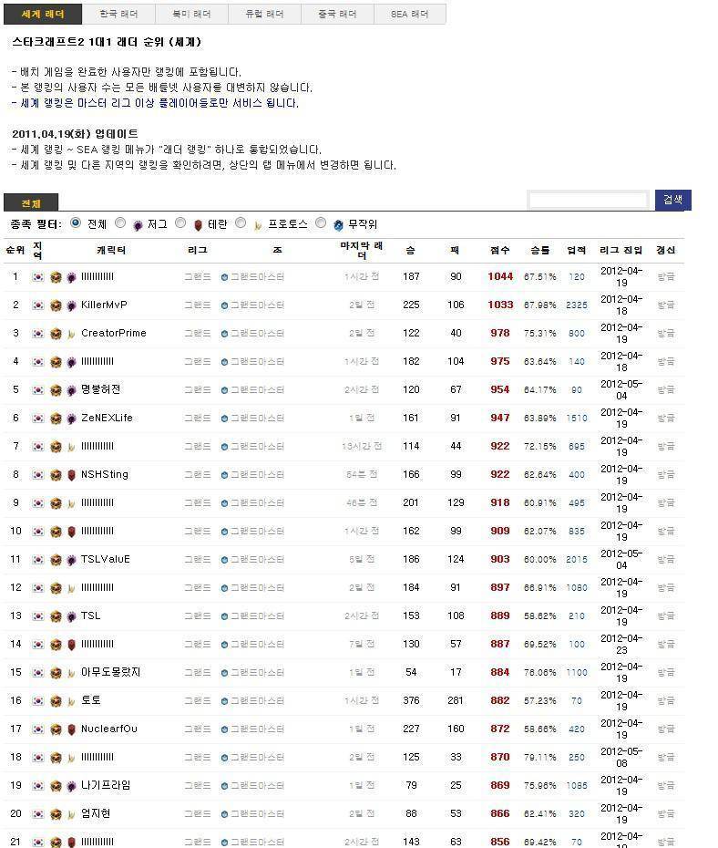 4년전 스타2 한국의 위엄 | 인스티즈