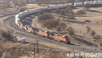 신기한 기차.gif | 인스티즈