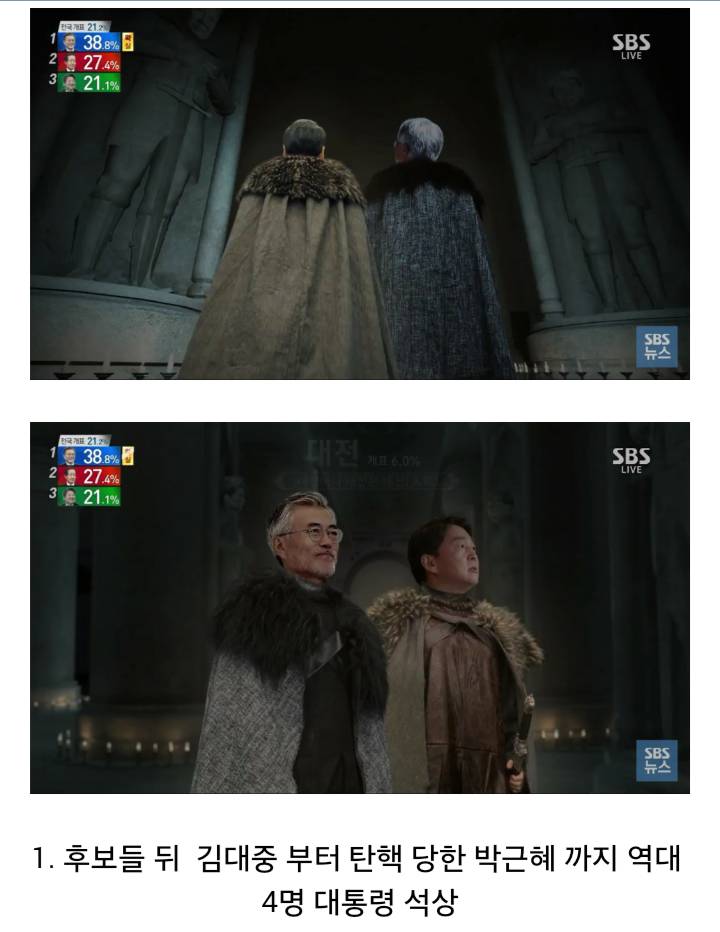 SBS 개표 방송 속 이스터 에그 3가지 .jpg | 인스티즈