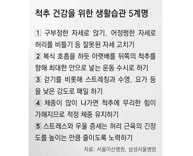 "디스크 환자 75％ 자연치유.. 한 달 이상 지켜보세요" | 인스티즈