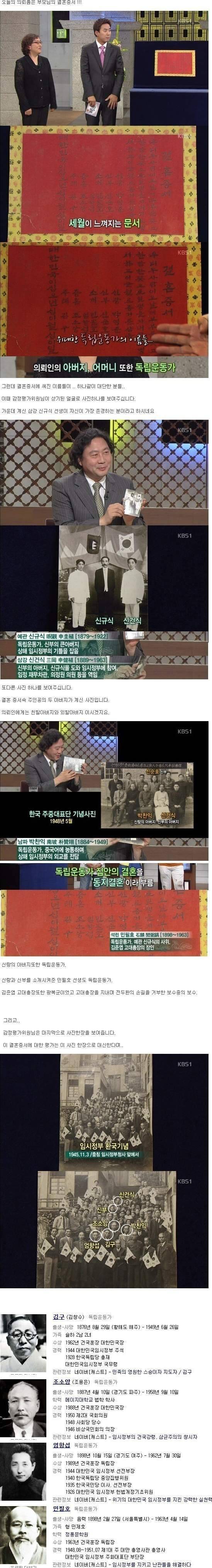 부모님의 결혼증서 | 인스티즈