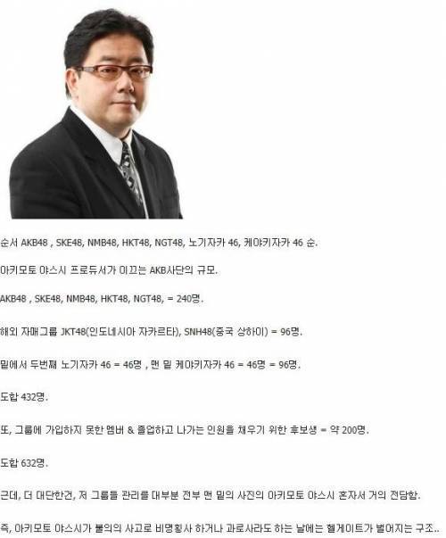 일본의 아이돌 그룹 규모ㄷㄷ | 인스티즈