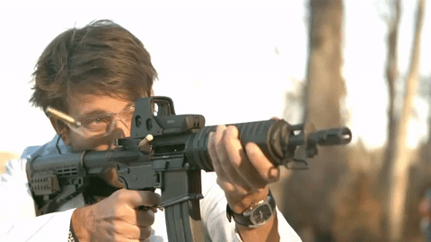 슬로모션으로 보는 최고의 무기발사장면 | 인스티즈