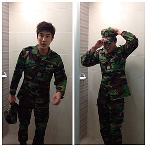 예비군 훈련장의 연예인 | 인스티즈