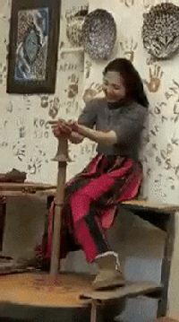 도자기 만드는 여자 | 인스티즈