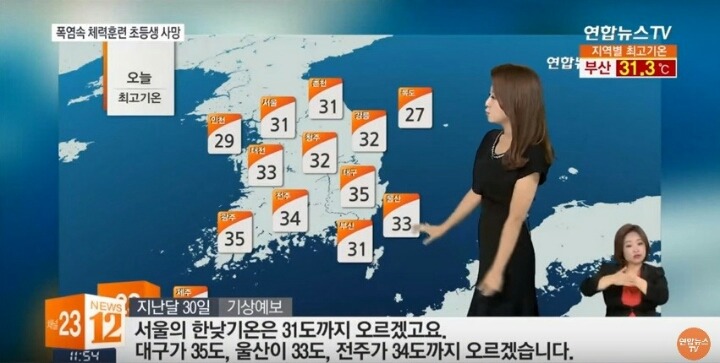 폭염속 체력훈련중 초등학생 사망 | 인스티즈