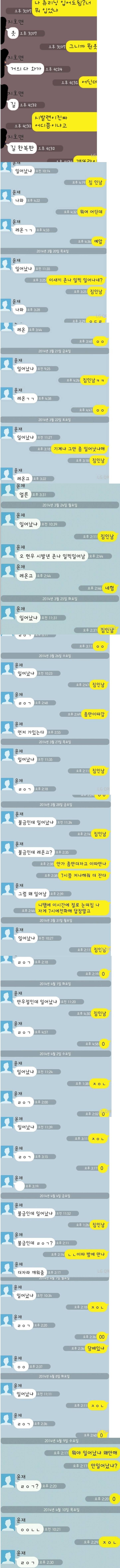 남자들의 카톡 | 인스티즈