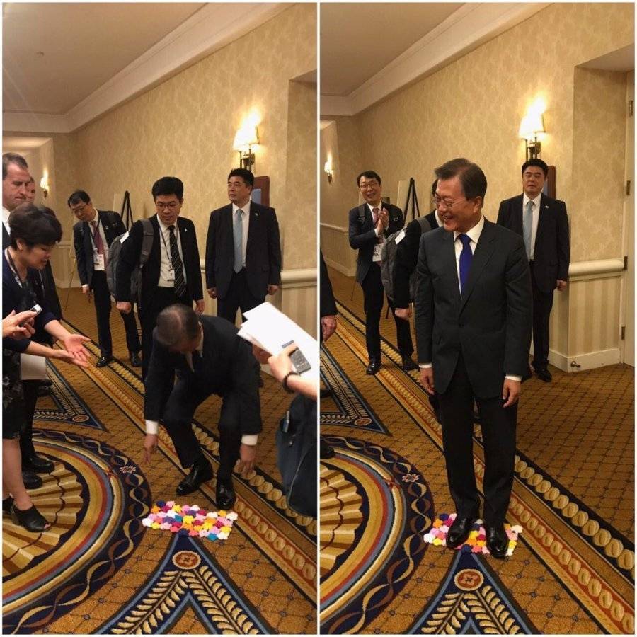 미국동포 간담회 사진을 중앙일보가 이용하는 법 | 인스티즈