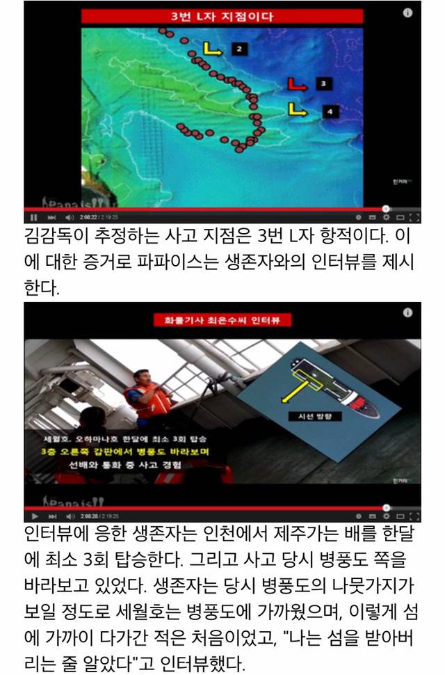 세월호 고의침몰 가능성 증거 (파파이스 요약) | 인스티즈