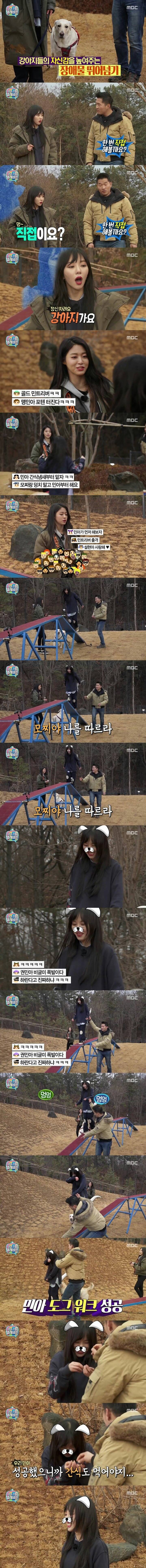 강아지가 된 마리텔 민아 | 인스티즈