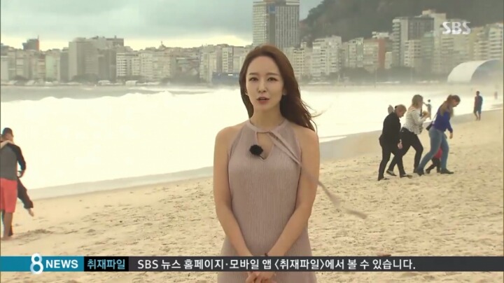 리우에 도착한 뽀뽀녀 | 인스티즈