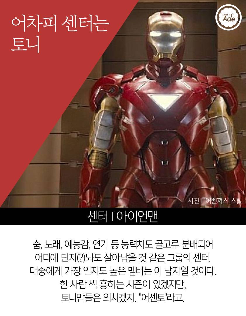  어벤져스가 아이돌이라면... | 인스티즈