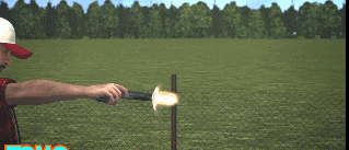 총기 도탄의 위험성.gif | 인스티즈