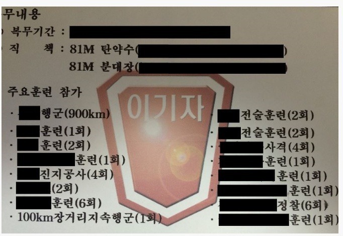 이기자부대 훈련량.jpg | 인스티즈