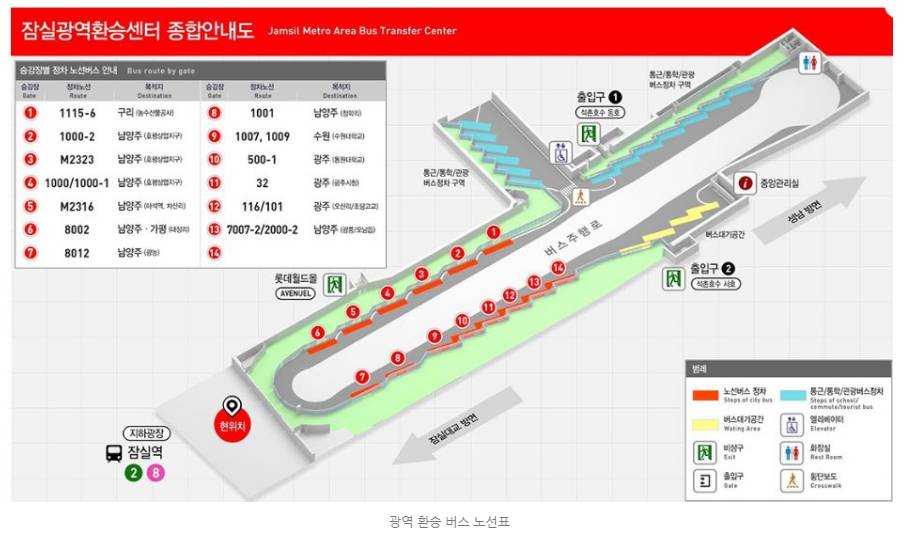우리나라 최초 지하 버스환승센터 (feat. 송파구 롯데동) + 내용 추가 | 인스티즈
