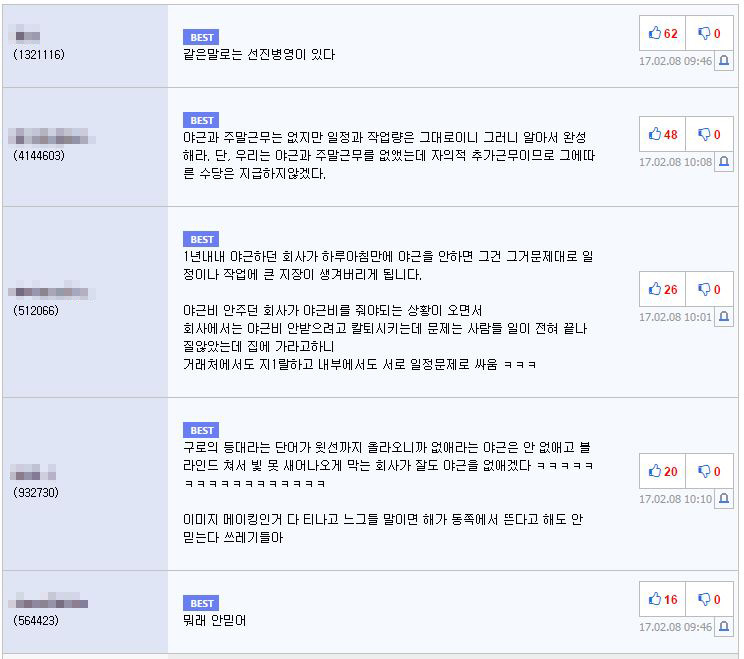 넷마블. 야근 및 주말근무 없앤다 (+루리웹 반응) | 인스티즈