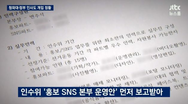  뉴스룸 최순실 청와대 인사개입+국가안보 각종 정책 사전 보고 받아 | 인스티즈