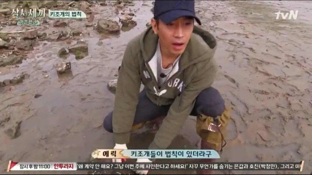 [삼시세끼] 에릭이 말하는 어이없는 키조개의 법칙ㅋㅋㅋㅋㅋㅋㅋㅋㅋ | 인스티즈