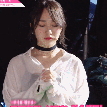 [프듀48] 타카하시 쥬리 컨셉평가 비하인드.gif | 인스티즈