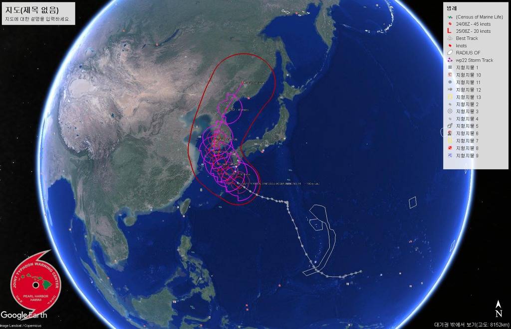 [락태풍연구소] 중요정보 19호태풍 솔릭 이동경로 및 예측 | 인스티즈