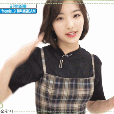 간만에 닉값하기 위해 프로미스나인 이새롬.jpgif | 인스티즈
