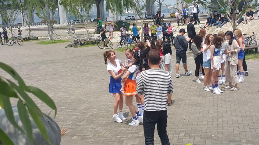 트와이스 뮤직뱅크 사전녹화 현장 | 인스티즈