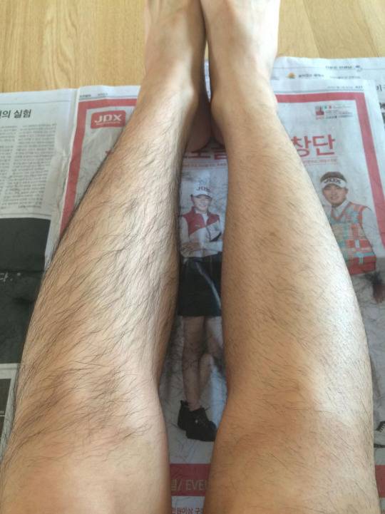 센스있는 남자라면 하는 다리털숱제거.jpg | 인스티즈