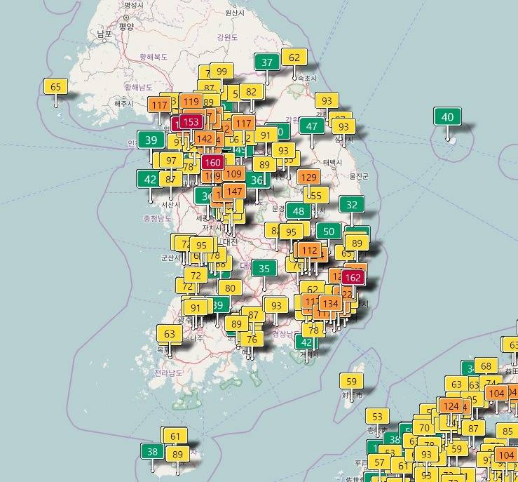 6월 19일 월요일 전국 미세먼지 예보 | 인스티즈