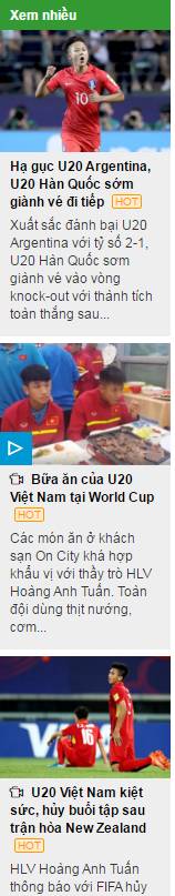 [U-20아르헨티나전] 베트남 포털 사이트 조회수 1위 댓글 1위 | 인스티즈