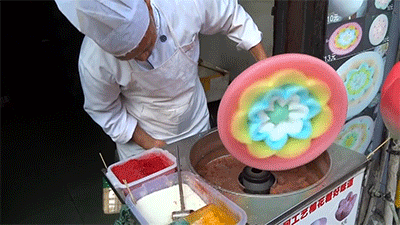 중국의 솜사탕 장인.gif | 인스티즈