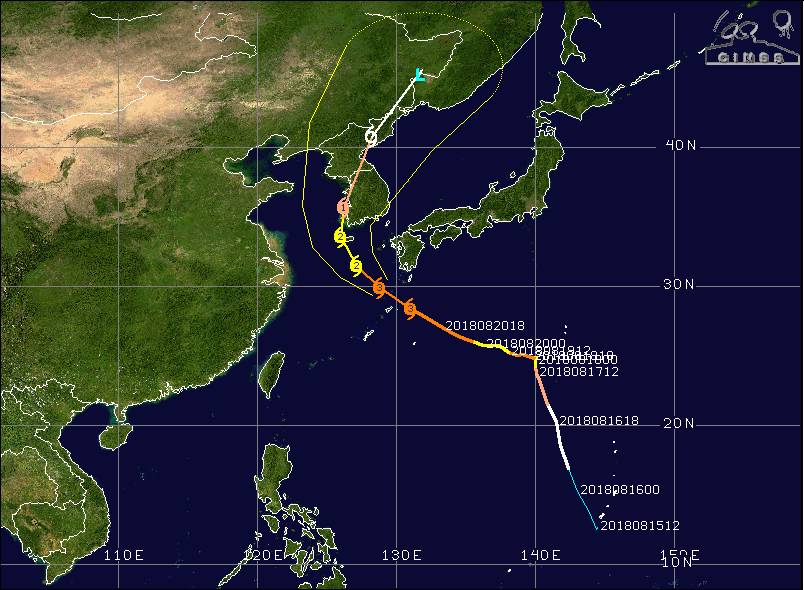 [락태풍연구소] 중요정보 19호태풍 솔릭 이동경로 및 예측 | 인스티즈