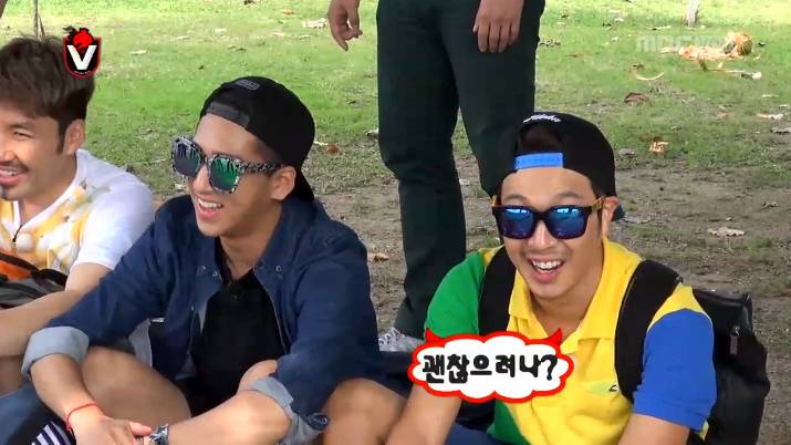 무한도전 흥 떨어지는 삼바를 보면 나타나는 웃통벗은 할아버지 | 인스티즈